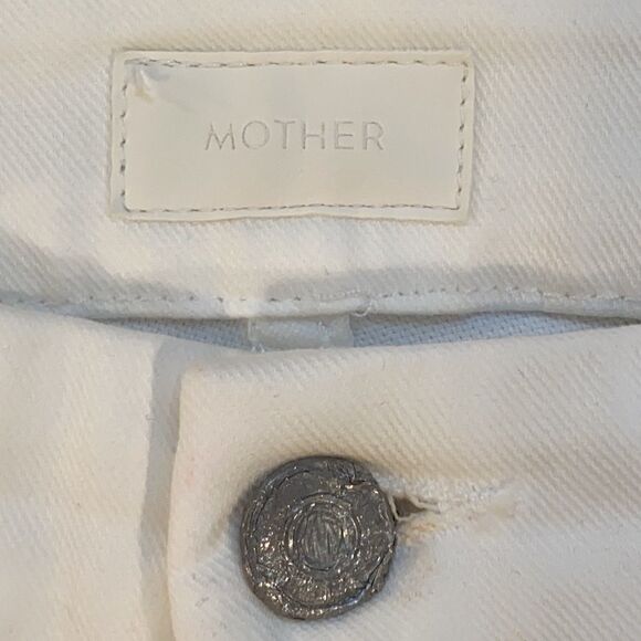 Mother High Waisted Looker Dagger Ankle Fray Size 25 - Picture 8 of 16